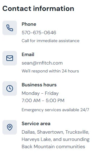 Contact Infoormation