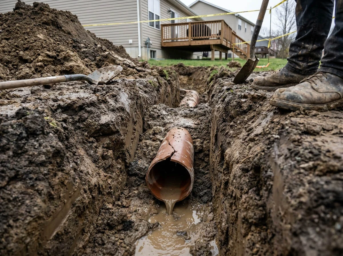 Sewer Line Repair & Excavation in Dallas, PA